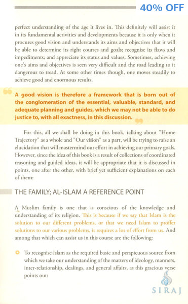 Home Trajectory: Successful Family Upbringing Series 1 - Islamic Books - Dakwah Corner Publications