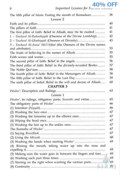 Important Lessons for Muslim Women - Islamic Books - Dar-us-Salam Publishers