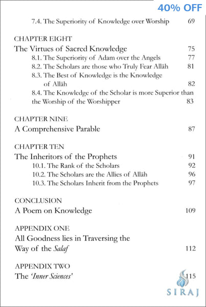 Inheritors Of The Prophets - Islamic Books - Dar As-Sunnah Publishers