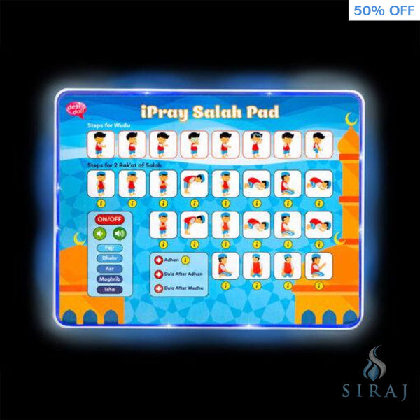 iPray Salah Pad - Blue - Toys - Desi Doll