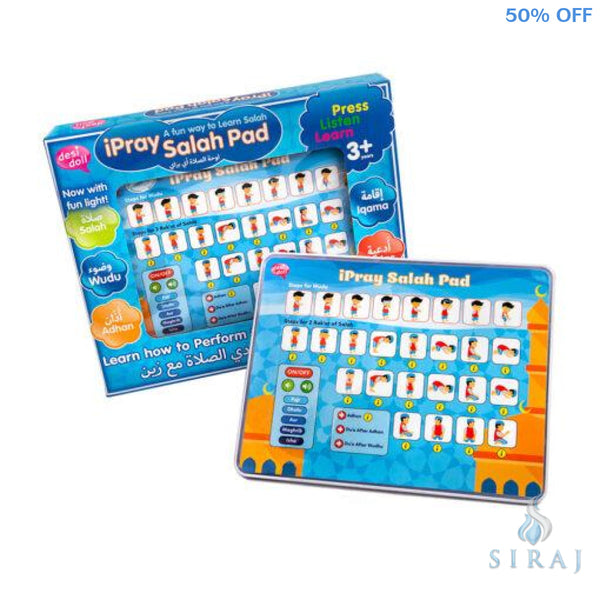 iPray Salah Pad - Blue - Toys - Desi Doll