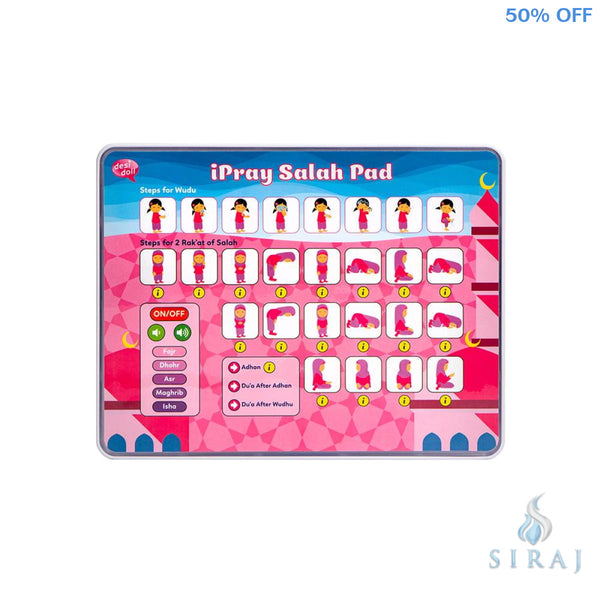 iPray Salah Pad - Pink - Toys - Desi Doll