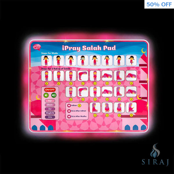 iPray Salah Pad - Pink - Toys - Desi Doll