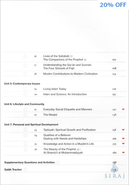 Islamic Studies 8: Workbook - Learn About Islam Series - Islamic Books - Safar Publications