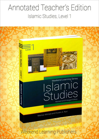 Islamic Studies Level 1 - Teacher’s Manual - Islamic Books - Weekend Learning Publishers