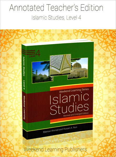 Islamic Studies Level 4 - Teacher’s Manual - Islamic Books - Weekend Learning Publishers