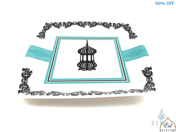 Lantern Dessert Plate 7.25 - Tableware - Eid Creations