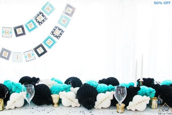 Lantern Honeycomb White 8 - Decorations - Eid Creations