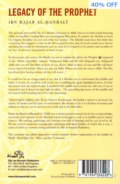 Legacy Of The Prophet - Islamic Books - Dar As-Sunnah Publishers