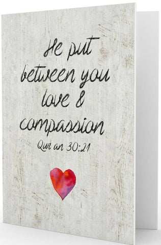 Love & Compassion - Greeting Cards - The Craft Souk
