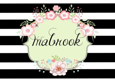 Mabrook Floral Card - Greeting Cards - The Craft Souk