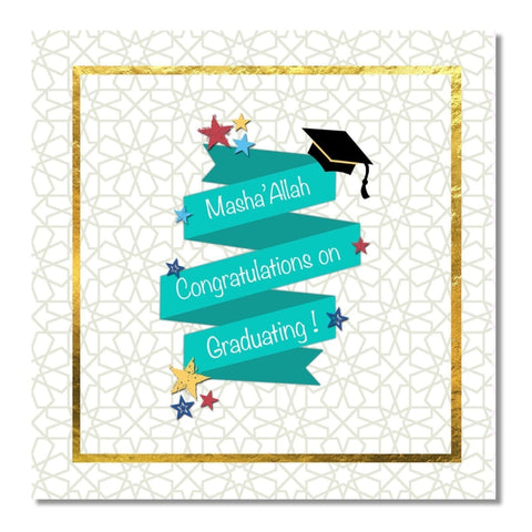 MashaAllah Graduation - Greeting Cards - Islamic Moments