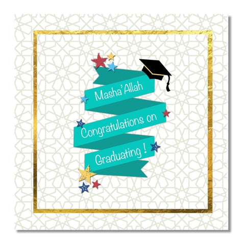 MashaAllah Graduation - Greeting Cards - Islamic Moments