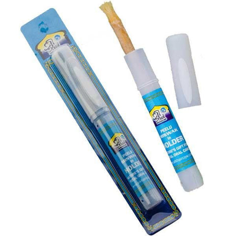 Miswak - 6 Natural Toothbrush w/Holder - Miswaks - Al Khair