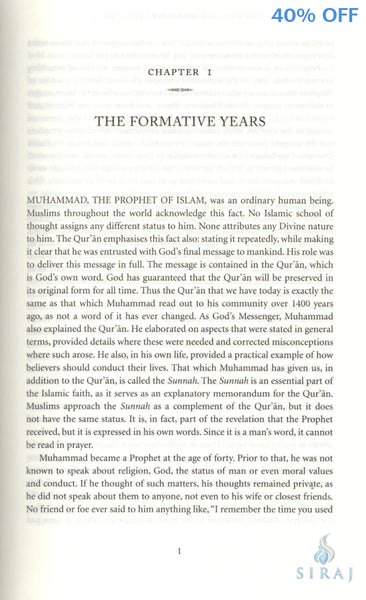Muhammad: His Character And Conduct - Paperback - Islamic Books - The Islamic Foundation