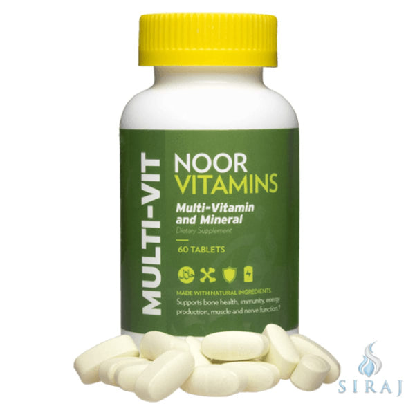 Multivitamin & Mineral - Halal Vitamins - Noor Vitamins