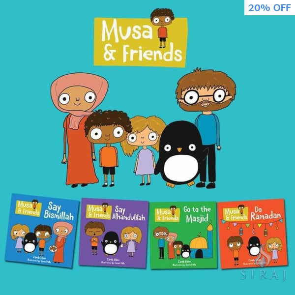 Musa & Friends Go To The Masjid - Childrens Books - Zanib Mian
