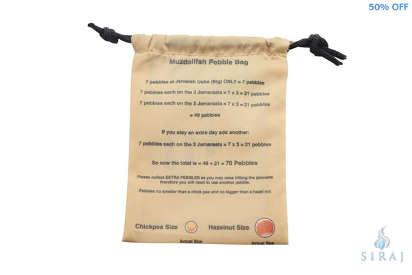 Muzdalifah Stone Bag - Travel Accessories - Hajj Safe