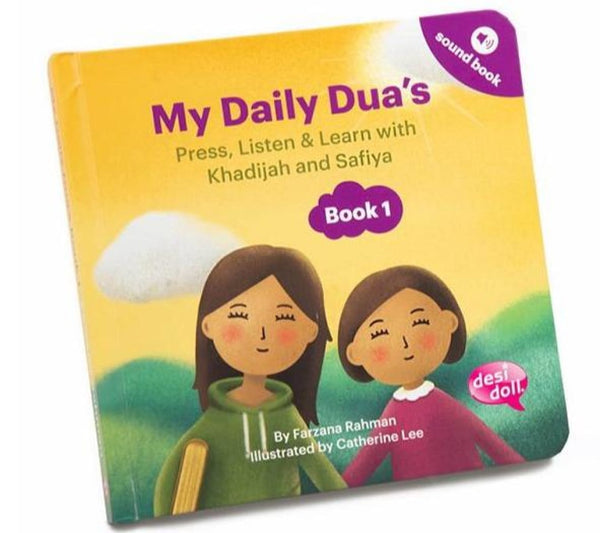 My Daily Dua’s Story Sound Book 1 - Children’s Books - Desi Doll