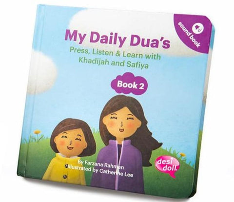 My Daily Dua’s Story Sound Book 2 - Children’s Books - Desi Doll