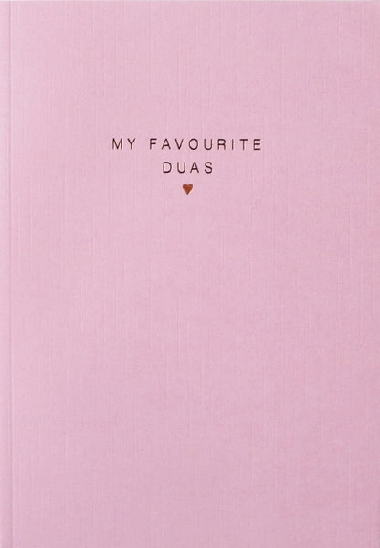 My Favorite Duas Luxe Notebook - Notebooks - Islamic Moments