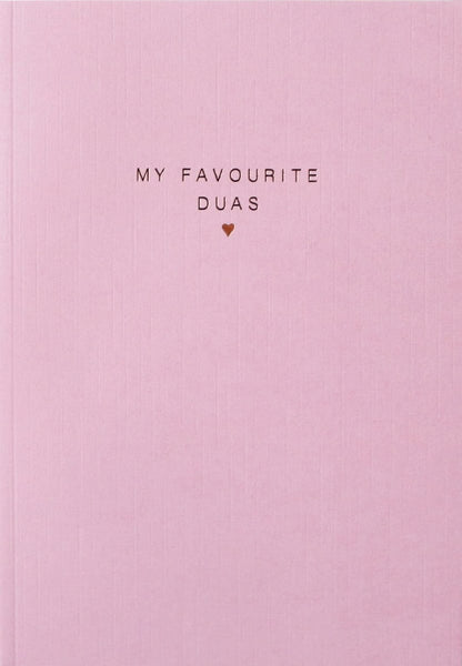 My Favorite Duas Luxe Notebook - Notebooks - Islamic Moments