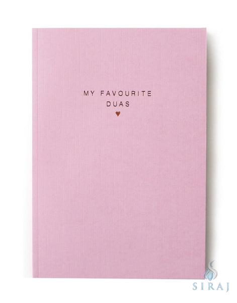 My Favorite Duas Luxe Notebook - Notebooks - Islamic Moments