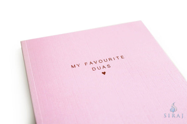 My Favorite Duas Luxe Notebook - Notebooks - Islamic Moments