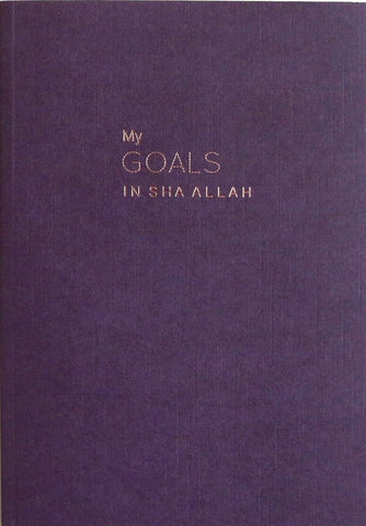 My Goals InshaAllah Luxe Notebook - Notebooks - Islamic Moments