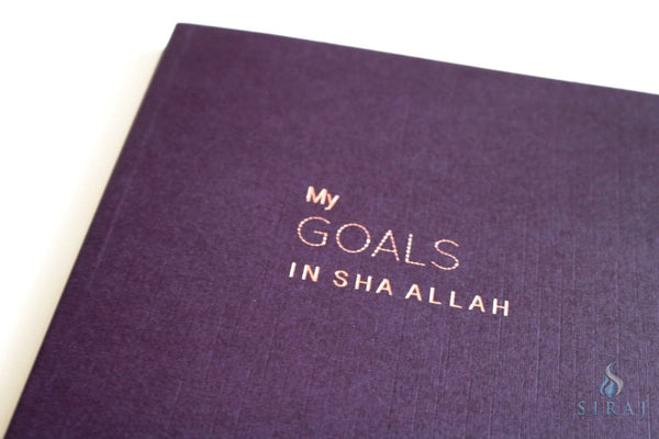 My Goals InshaAllah Luxe Notebook - Notebooks - Islamic Moments