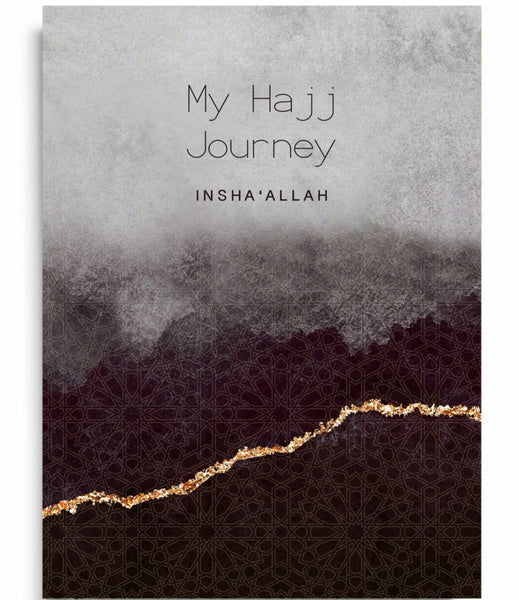 My Hajj Journey Insha’Allah Notebook - Notebooks - Islamic Moments