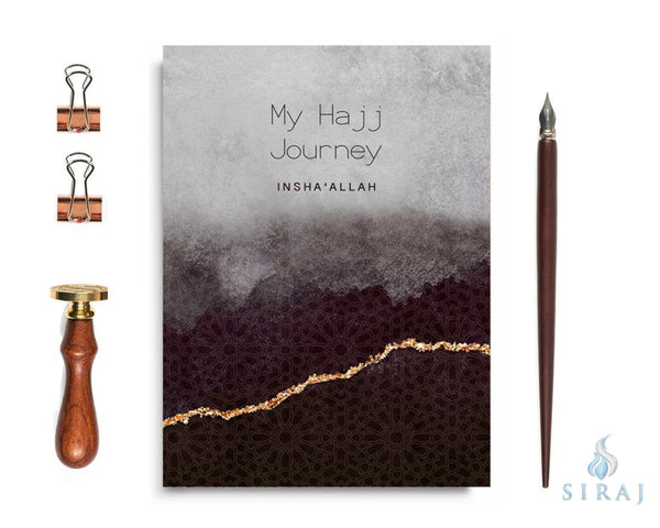 My Hajj Journey Insha’Allah Notebook - Notebooks - Islamic Moments