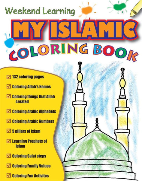 My Islamic Coloring Book - Childrens Books - Weekend Learning Publishers