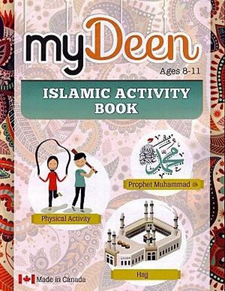 myDeen Islamic Activity Book (Ages 8-11) - Childrens Books - myDeen