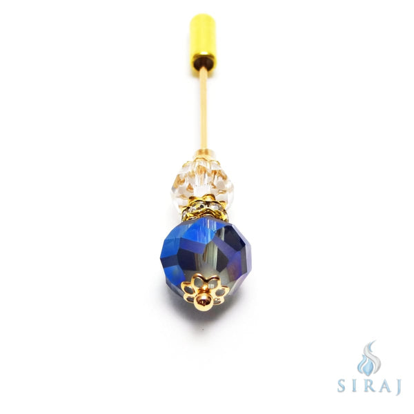 Mystic Blue Hijab Pin - Hijab Pins - Siraj