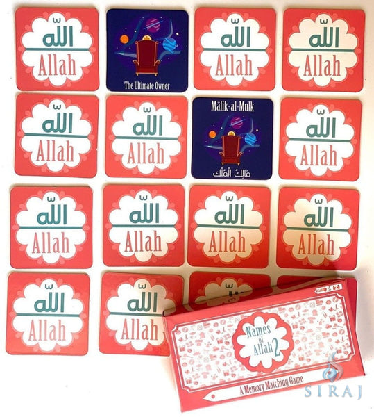 Names Of Allah 2: A Memory Matching Game - Games - Zair Zabr Play