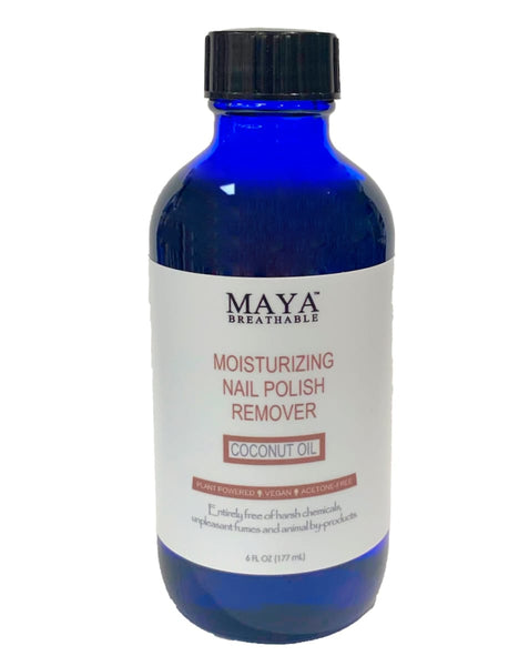 Natural Nail Polish Remover - Coconut Oil (6 FL OZ) - Nail Polish Remover - Maya Cosmetics