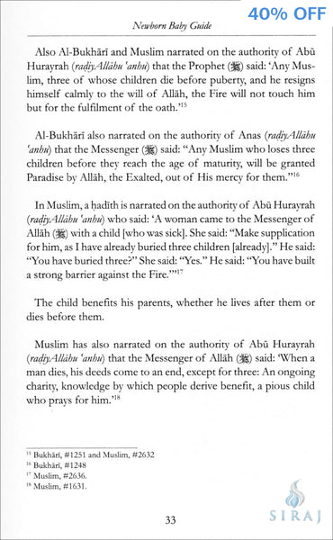 Newborn Baby Guide by Imam ibn Qayyim al-Jawziyyah - Islamic Books - Dar As-Sunnah Publishers