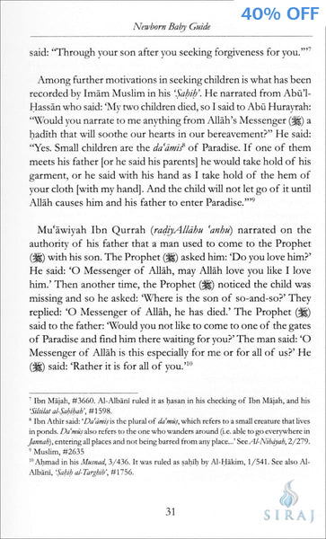 Newborn Baby Guide by Imam ibn Qayyim al-Jawziyyah - Islamic Books - Dar As-Sunnah Publishers