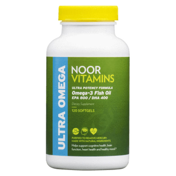 Omega 3 Fish Oil - Halal Vitamins - Noor Vitamins