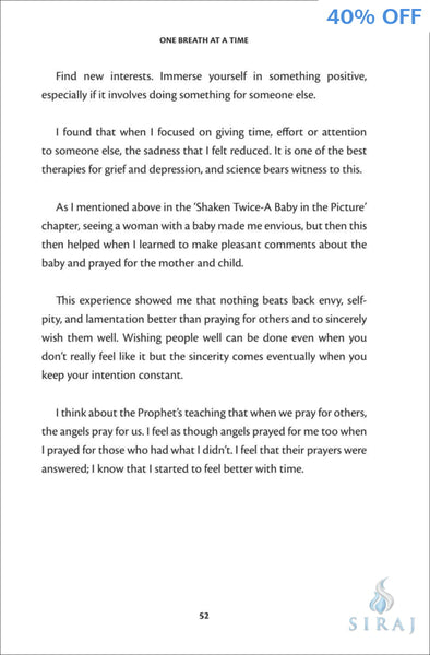 One Breath At A Time: Finding Solace in Faith - Islamic Books - Kube Publishing