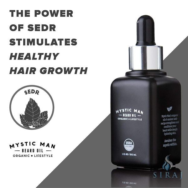 Organic Beard Oil - Mens Personal Care - Mystic Man