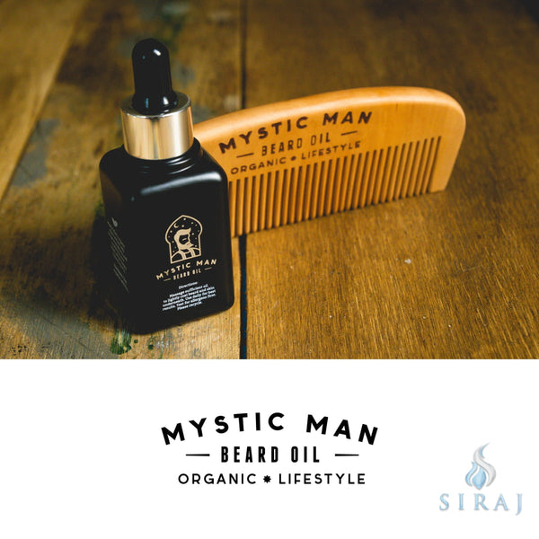 Organic Beard Oil - Mens Personal Care - Mystic Man