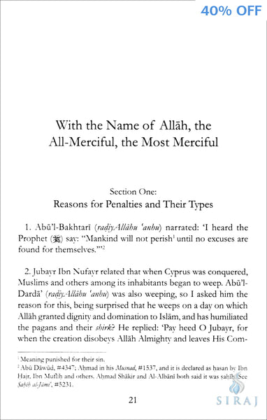 Perished Nations: Book of Penalties - Islamic Books - Dar As-Sunnah Publishers