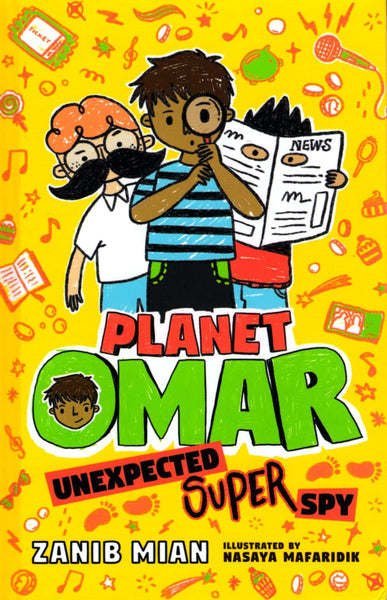 Planet Omar: Unexpected Super Spy - Hardcover - Children’s Books - Zanib Mian