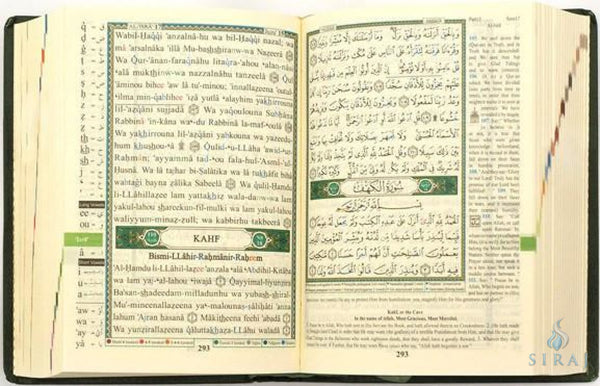 Pocket Size Tajweed Quran (Translation & Transliteration) - Islamic Books - Dar Al-Maarifah