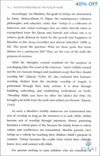 Positive Parenting In The Muslim Home - Islamic Books - Izza Publishing