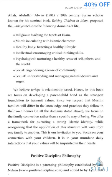 Positive Parenting In The Muslim Home - Islamic Books - Izza Publishing