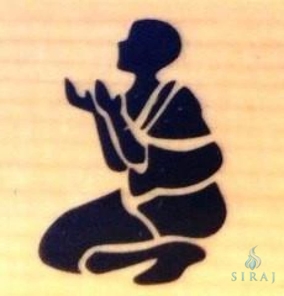 Praying Rubber Stamp - Stamps - Eidway