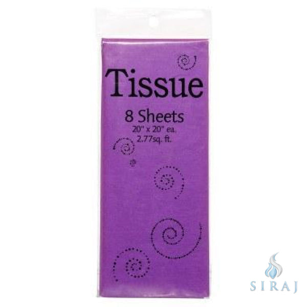 Premium Gift Tissue - Purple - Tissue Paper - Siraj